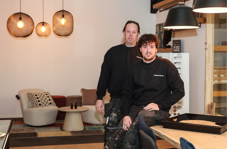 Je interieur van boven tot onder afgewerkt in hout